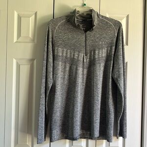 Nike mens running lightweight 3/4 zip